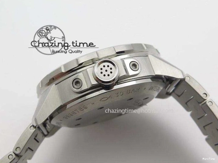 MIROTIME 0314 Classic Aquatimer Chrono IW376803 V6F 1:1 Best Edition Black Dial On SS Bracelet A 7361